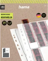 View 4 of Hama Negative Sleeves Glassine 10 Strips 4 Negatives 24x36mm Pack 25 Vertical