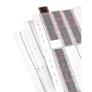 Hama Negative Sleeves Glassine 10 Strips 4 Negatives 24x36mm Pack 25 Vertical